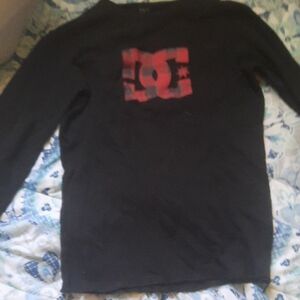 DC Kids Black and Red Crewneck Sweater